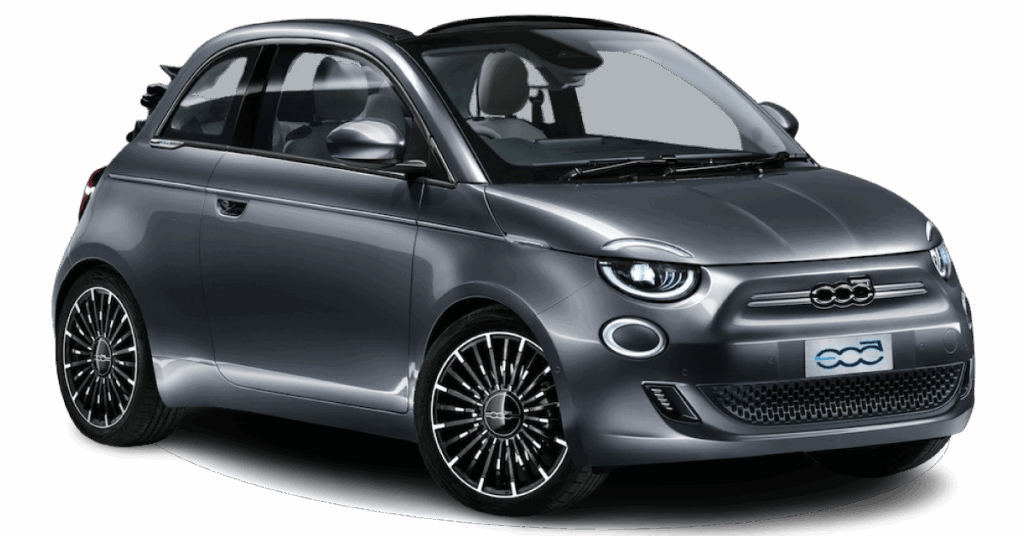 Noleggio Fiat 500 Cabrio Hybrid Ischia - AC Noleggio Forio
